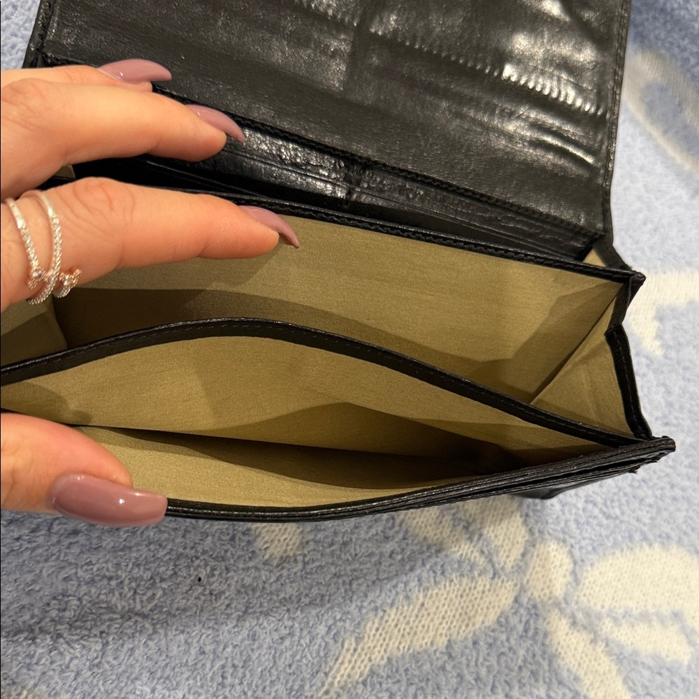 Chloé Black Leather Wallet - Picture 5 of 9